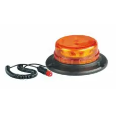 Lampeggiante LED Base Calamita E Fissa 12/24V