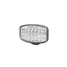Faro Ovale Slim Full LED Con Luce Di Posizione