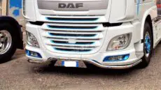 Palo Unico Rialzato Sotto Paraurti, DAF 106. Ø60,3