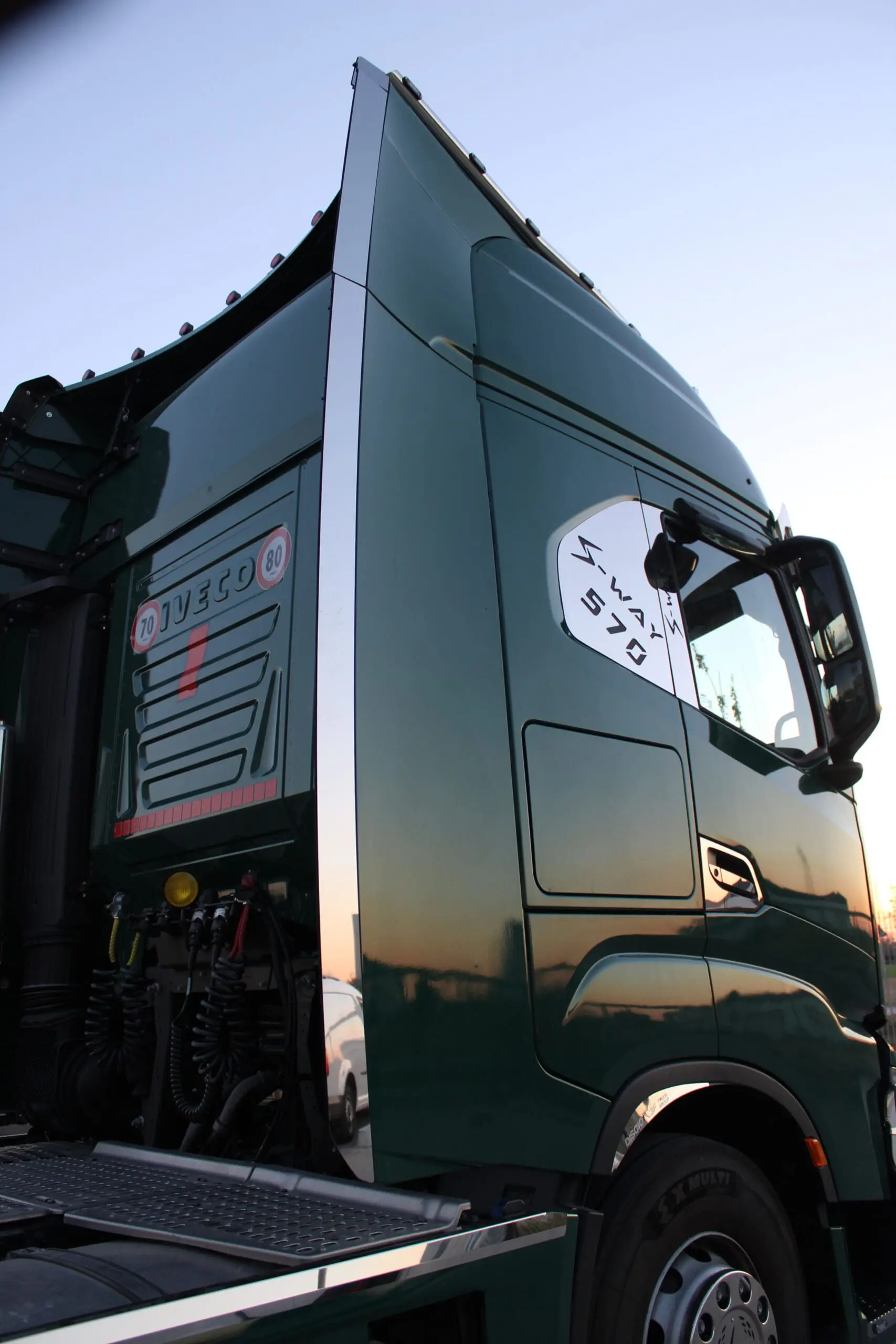 Placche gomma spoiler, Iveco S-Way - foto 2
