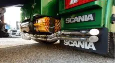 Palo Posteriore Curvo Doppio, Scania R2/R3