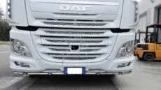 Palo Unico Rialzato Sotto Paraurti, DAF 106. Ø42,4
