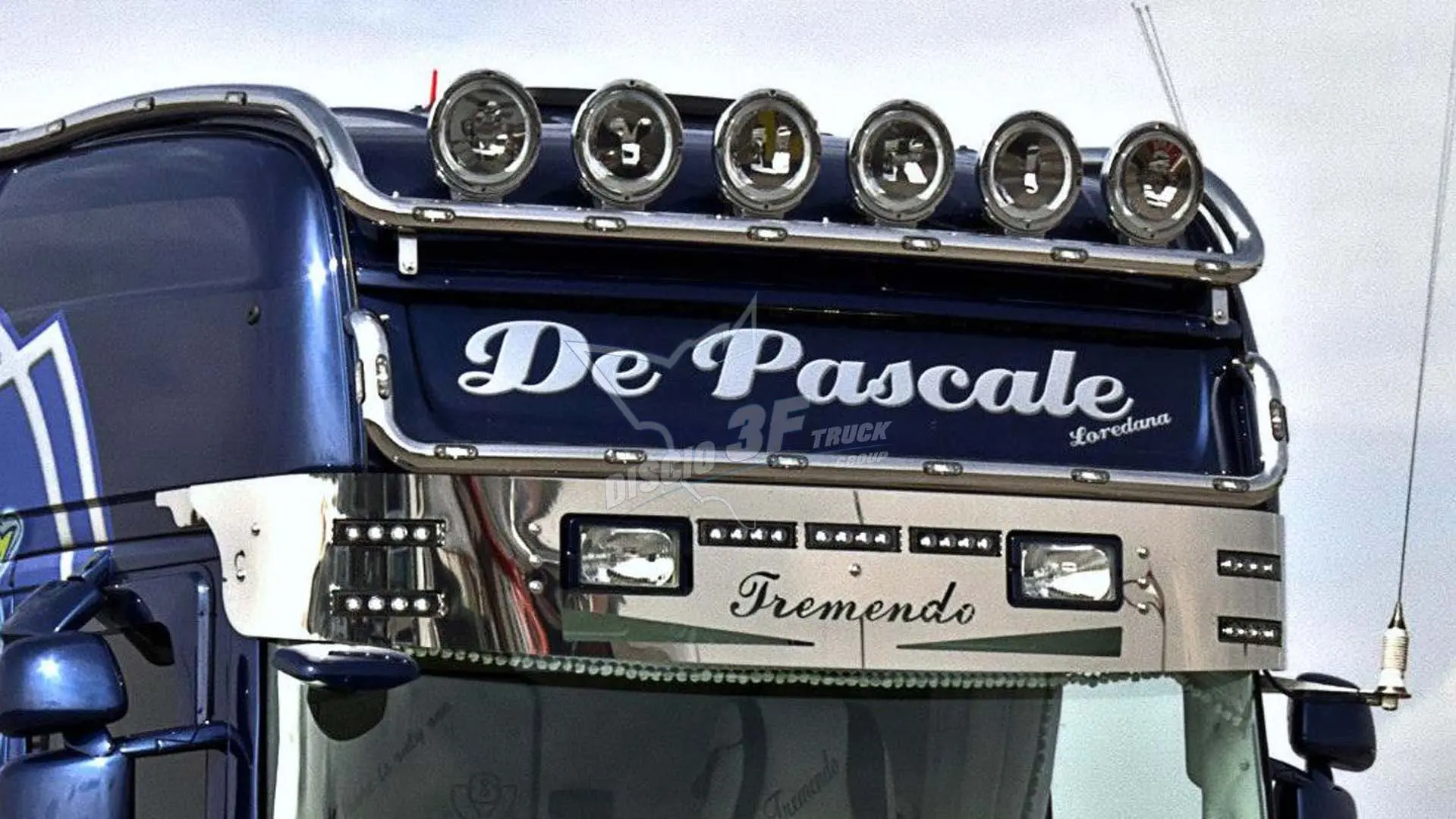 Visiera parasole personalizzabile, Scania R2/R3