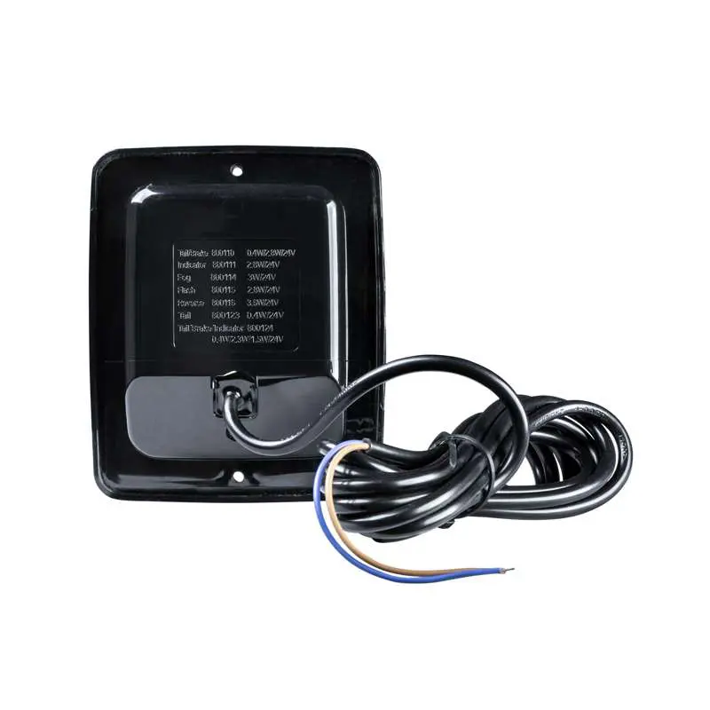 STRANDS DARK KNIGHT IZE LED TAIL/BRAKE LIGHT SQUARE 24V | 2.5M Cable - foto 4