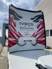 Resina Retro Cabina + Lamiera Superiore Iveco S-Way 50 Edition
