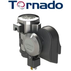 TORNADO Tromba Compatta Cromata Bitonale Con Compressore