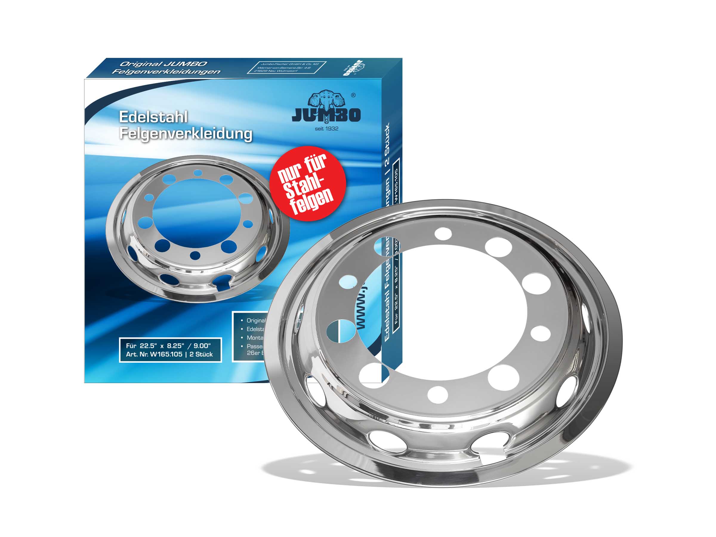 Jumbo Copricerchio Curvo G38 - immagine 4