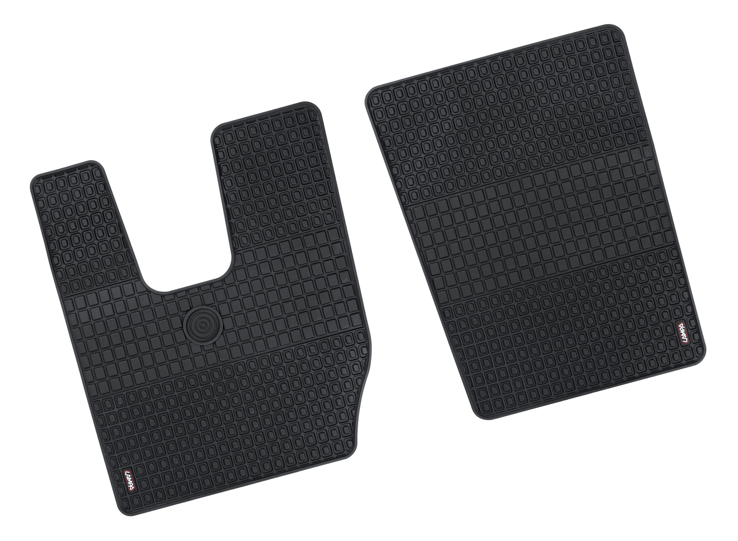 Coppia tappeti su misura in Eco Gomma per camion - compatibile per Iveco S-Way (10/19>) - immagine 2