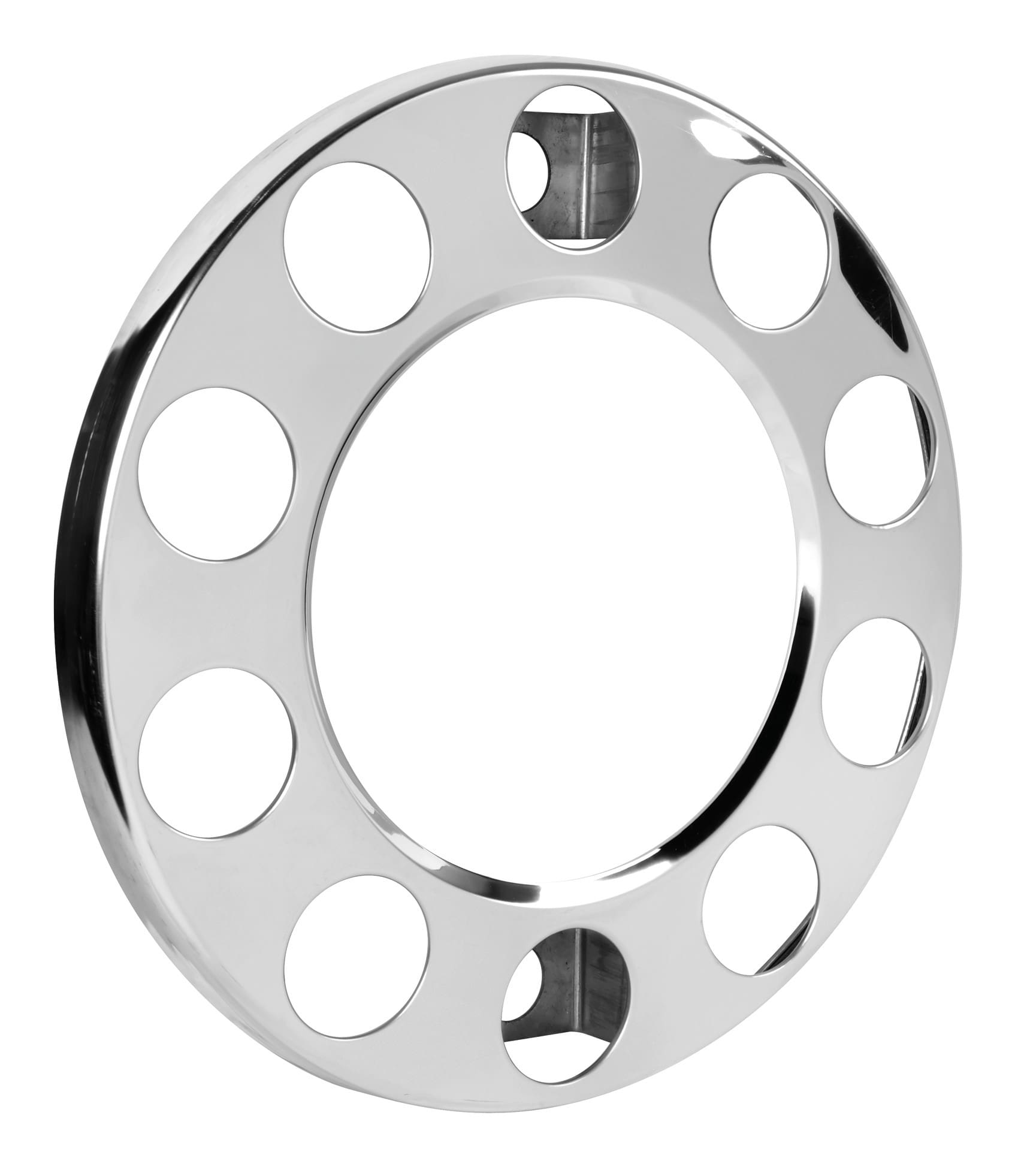 Lampa Anello Coprimozzo Aperto/Chiuso in Acciaio Inox per Cerchi in Lega