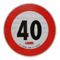 Contrassegno Limite Velocità – 40 Km/h