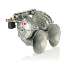 TROMBA LEGA SUONO ALTERNATO 24V CON CENTRALINA FREQUENZA