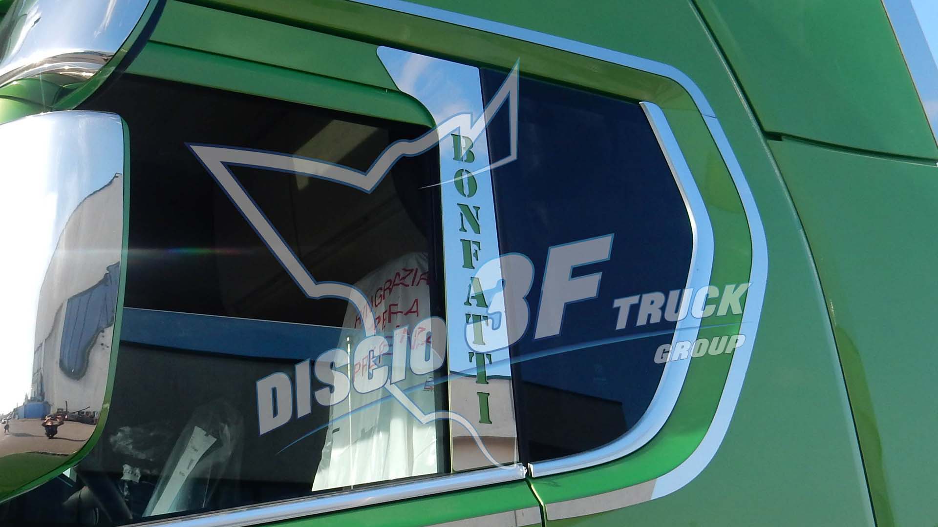 Kit placche placche contorno finestrino, Scania N/G