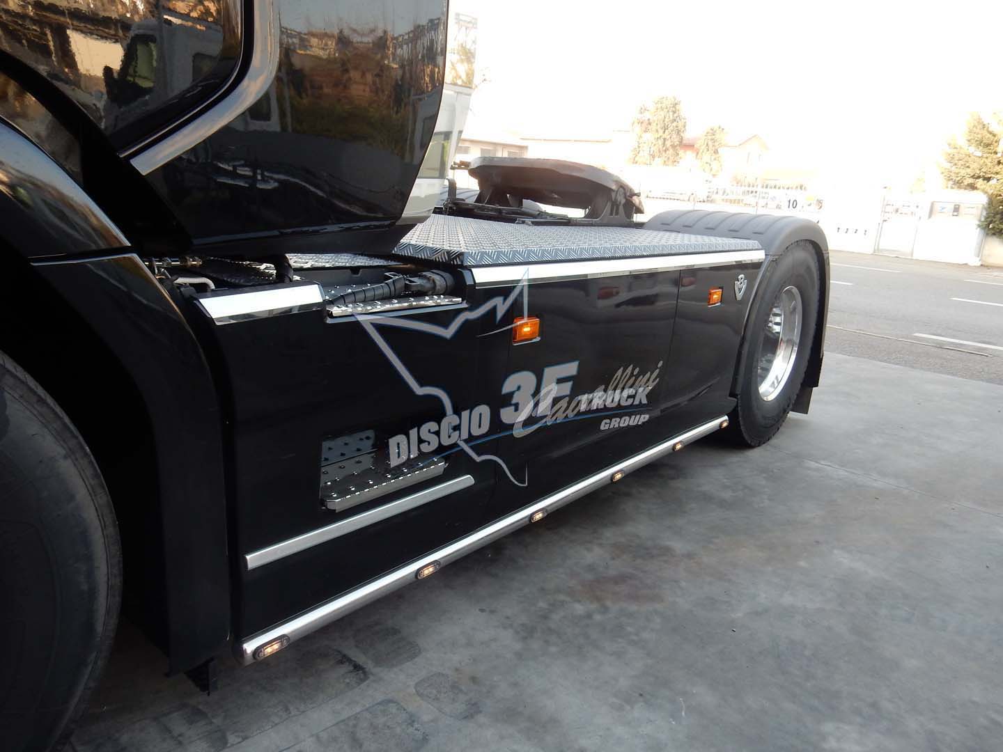 Kit profili superiori minigonna, Scania N/G