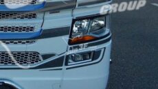 Kit Placche Faro Fendinebbia, Scania N/G