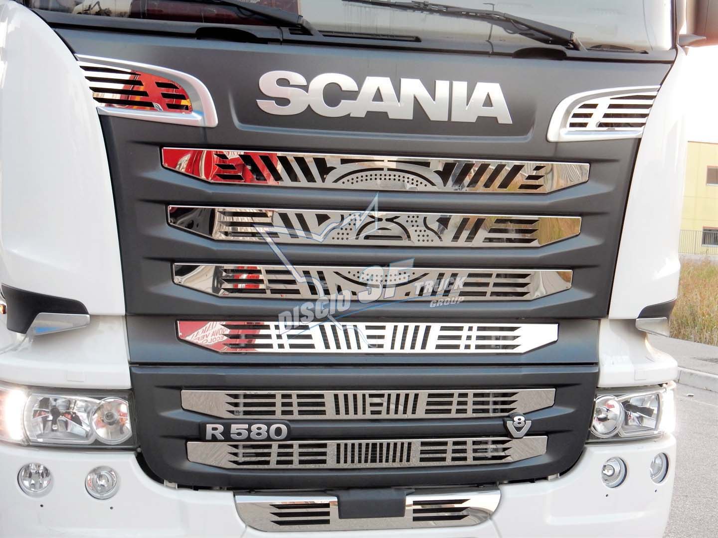 Kit mascherina V8 nuovo modello, Scania R2R3