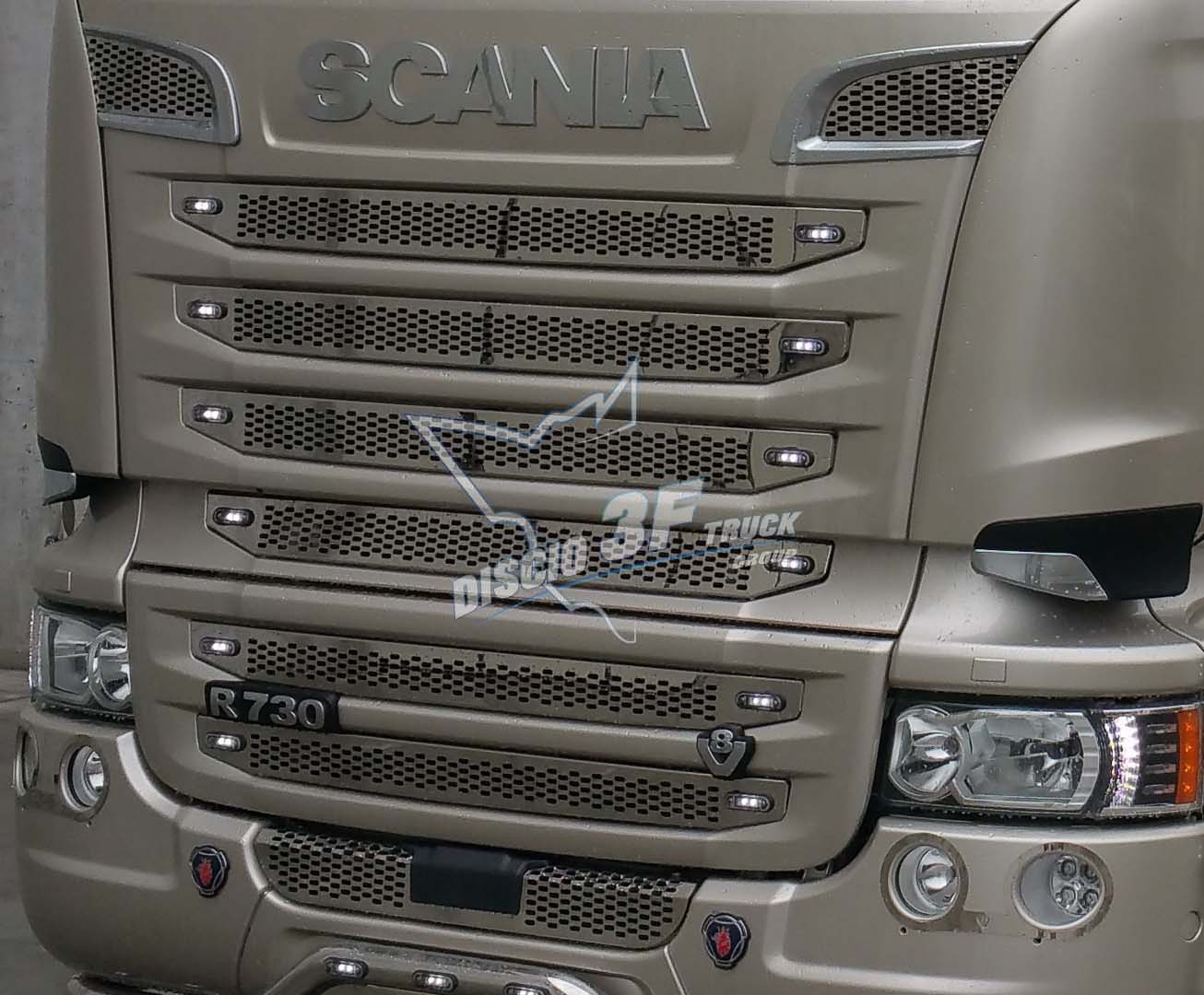 Kit mascherina interna nido d’ape, Scania R2R3 - immagine 2