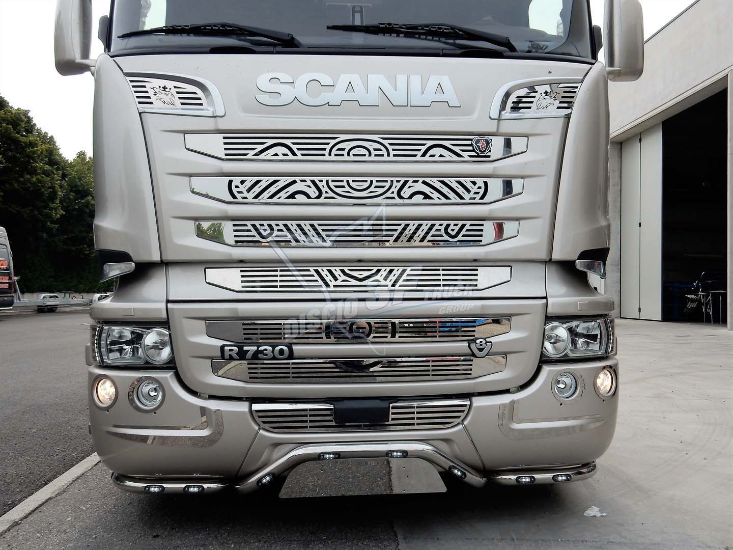 Kit mascherina V8 e pistoni, Scania R2R3 - immagine 2