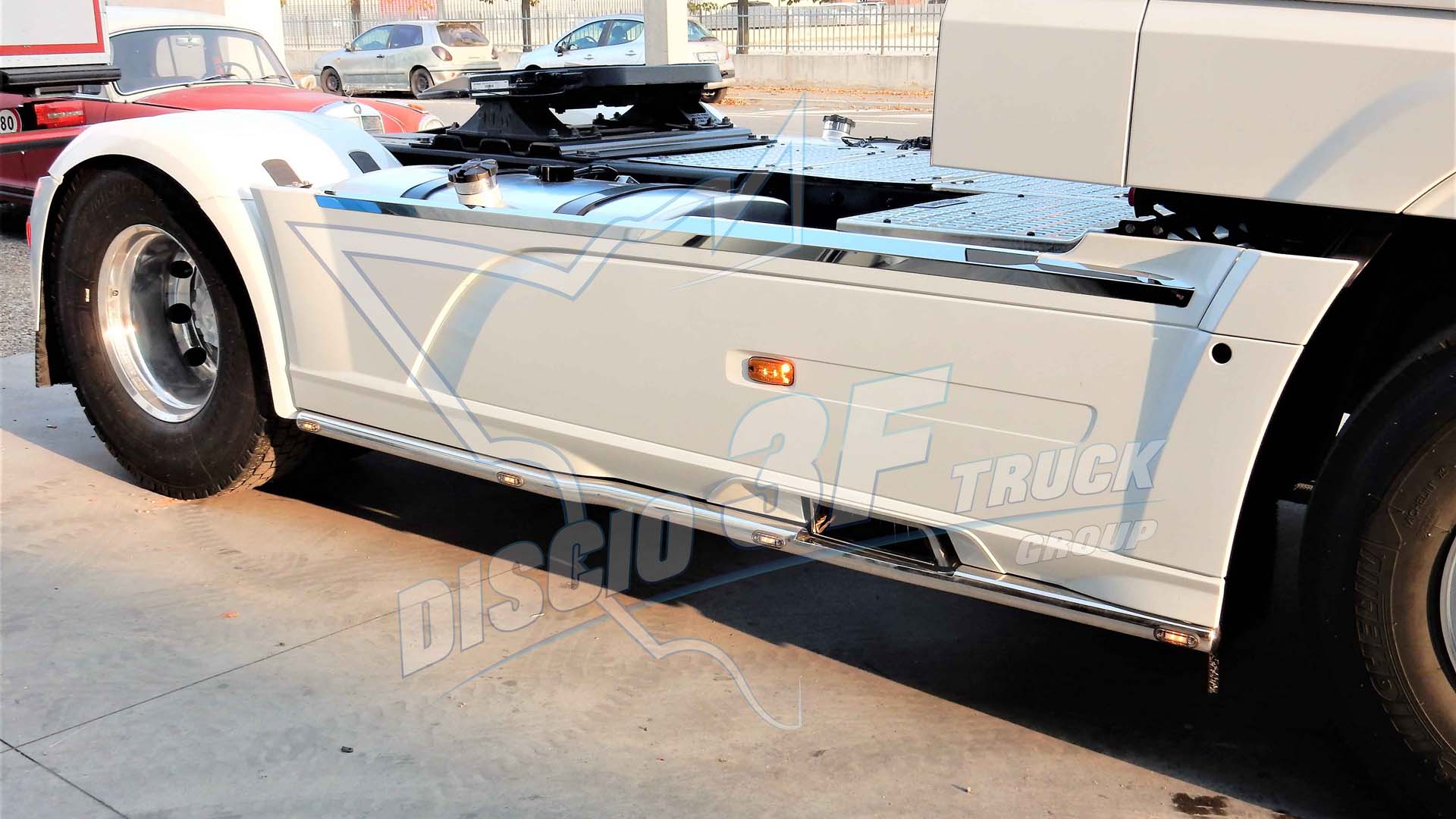 Kit tubi minigonna, con taglio marmitta, d-f 106. Ø60,3