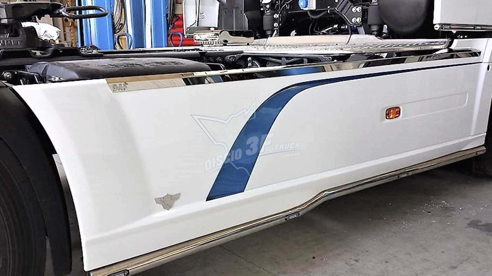 Kit tubi minigonna, senza taglio marmitta, d-f 106. Ø60,3