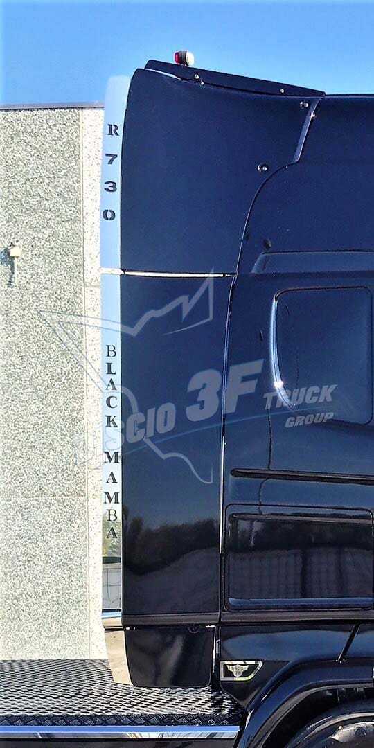 Placche gomma spoiler, cab. Topline