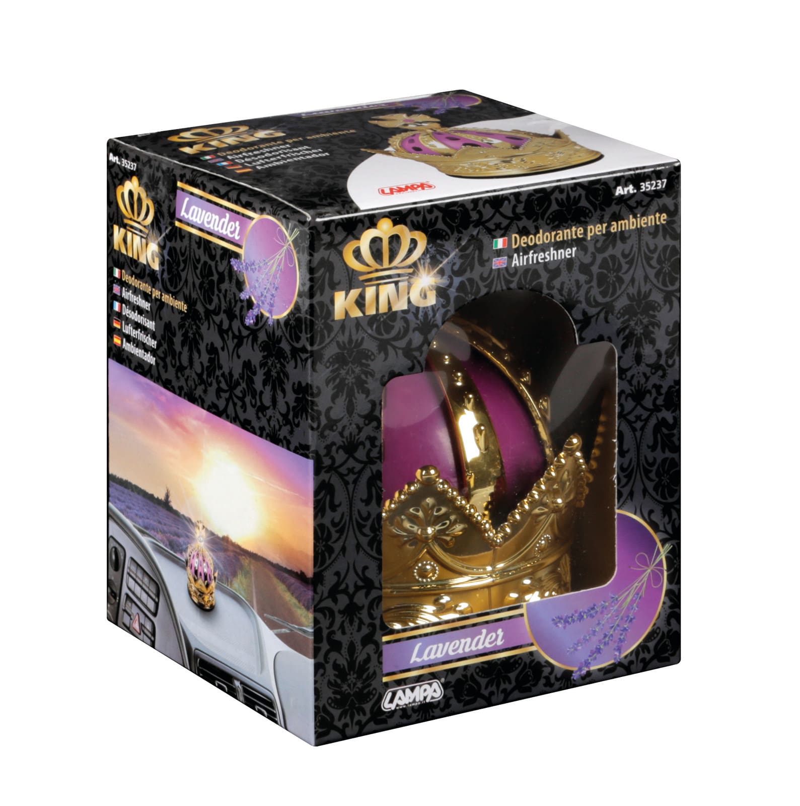 King, deodorante per ambiente, 50 ml – Lavanda