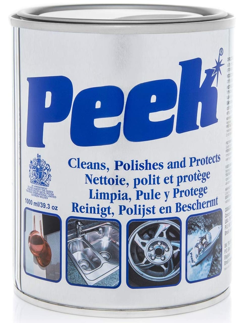 PEEK POLISH Pasta Abrasiva Per Acciaio 1000ml