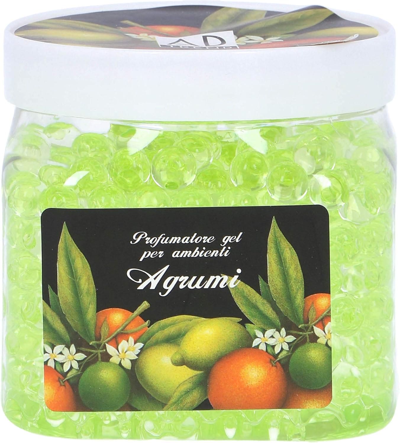 AD TREND Profumatore per Ambienti in Perle di Gel, Agrumi