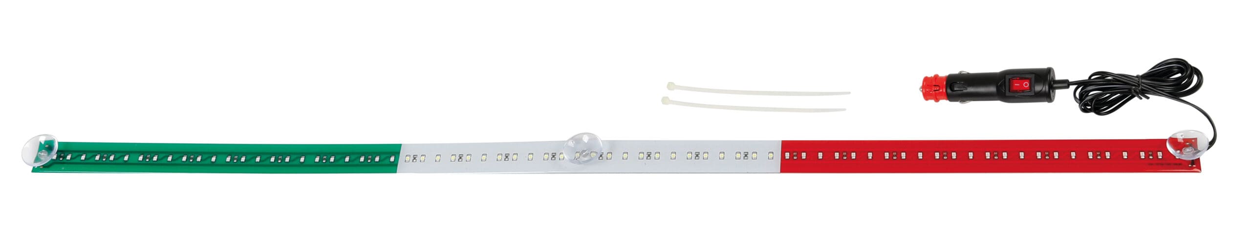 Bandiera luminosa 90 cm, 72 Led, 24V - ITALIA - immagine 5