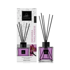 Lady Venezia Diffusore Ambiente “Cubo” Con Bastoncini 100ml Orchidea Thailandese