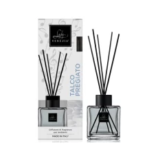 Lady Venezia Diffusore Ambiente “Cubo” Con Bastoncini 100ml Talco Pregiato