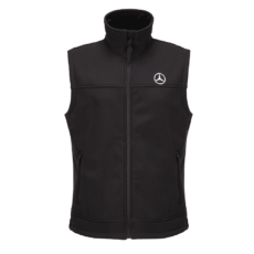SOFTSHELL GILET MERCEDES NERO