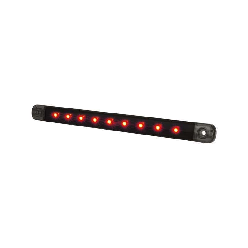 STRANDS DARK KNIGHT SLIM REAR POSITION LIGHT 9 LED Clear Tinted Lens | 3M Cable - immagine 3
