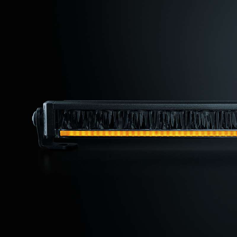 STRANDS FIREFLY LED BAR 10″ White/Amber Pos. | Optimized Beam