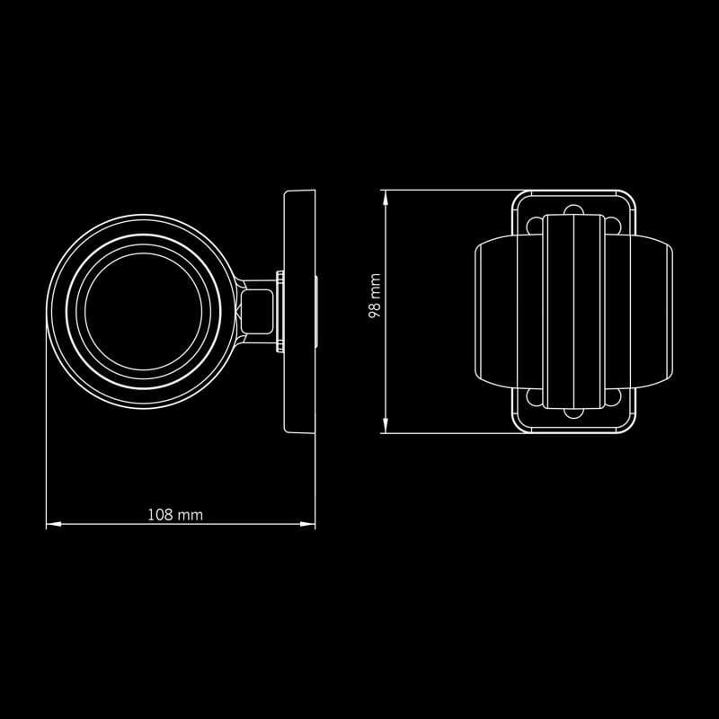 STRANDS VIKING OLD SCHOOL SIDE MARKER 10-32 V | DT-2 pin - immagine 3