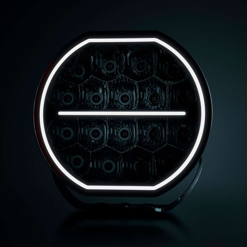 Strands Lighting Division BIG ENERGY DRIVING LIGHT 9″ White/Amber Pos. | Optimized Beam - immagine 7