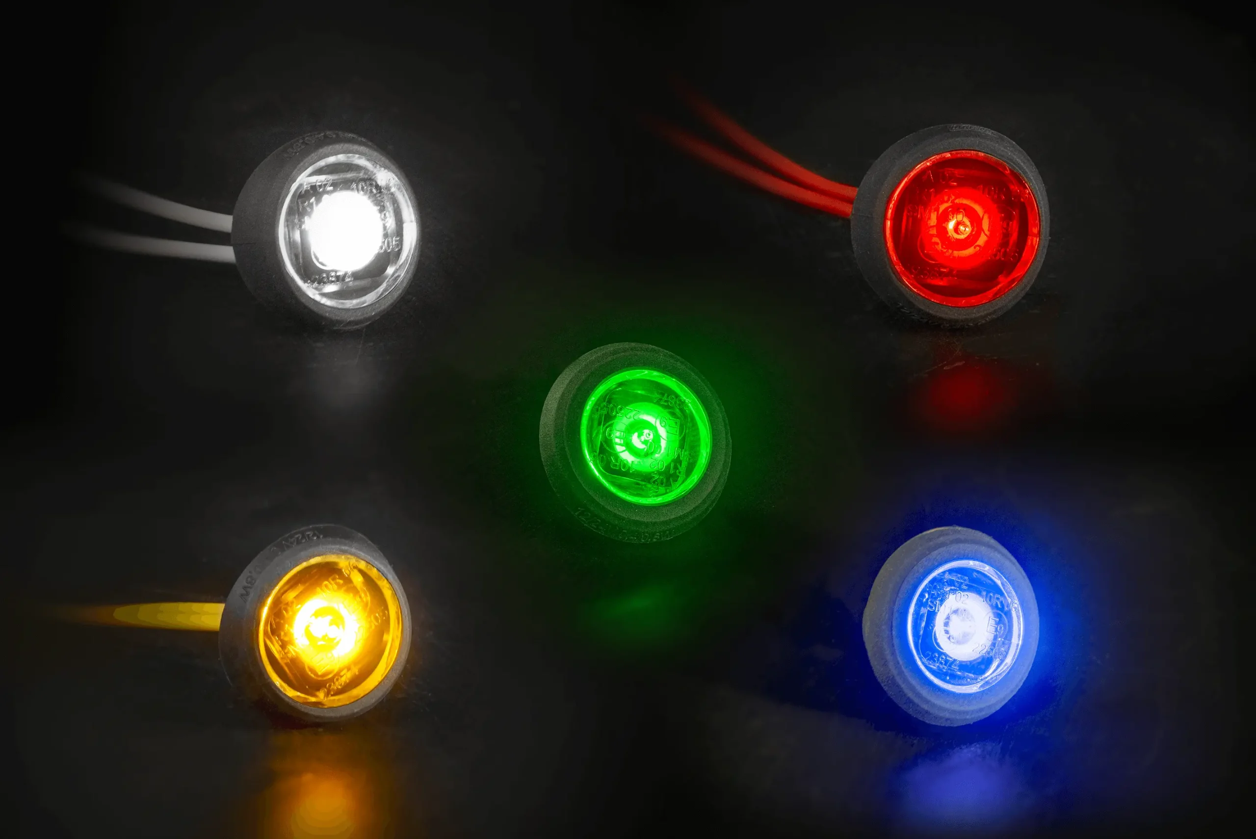 FRISTOM - 1 LED "DARK" VARI COLORI - immagine 3