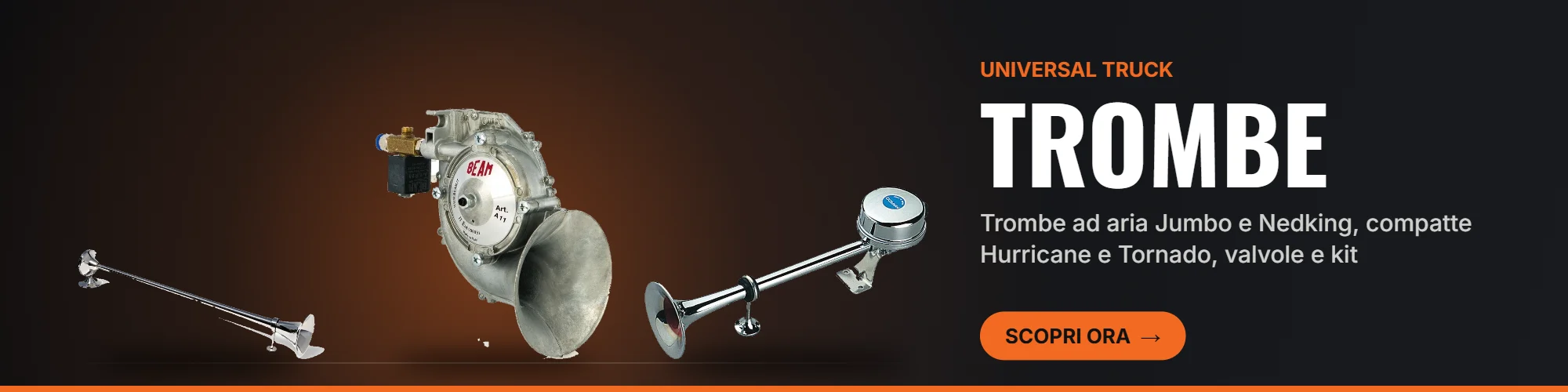 Trombe per camion - Universal Truck